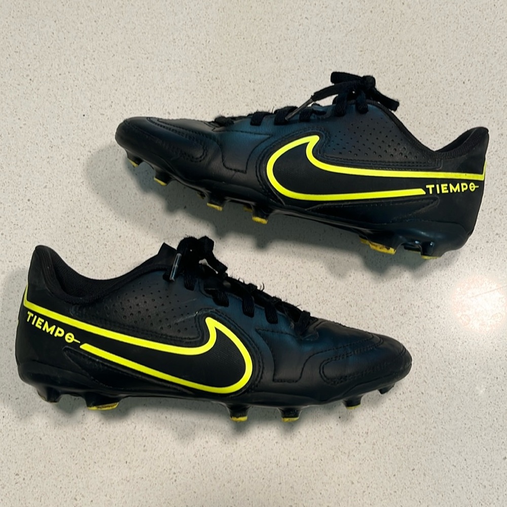 Nike soccer cleats, youth size 5